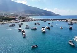 Sumud Filosu'na destek için tekne turu