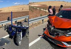 Mardin’de otomobil ile motosiklet çarpıştı: 1 ölü, 4 yaralı