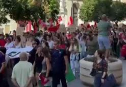 İspanya'da binlerce kişi İsrail'i protesto etti