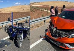 Mardin’de otomobil ile motosiklet çarpıştı: 1 ölü, 4 yaralı
