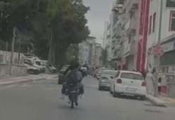 Çanakkale'de trafiği tehlikeye atan motosikletli yakalandı