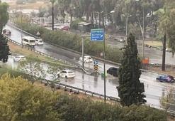 İzmir'de yağış etkili oldu
