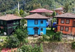 Köy yaşantısına teknolojik dokunuş; evler 360 derece dönüyor