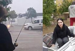 Muğla'da sağanak; cadde ve sokaklar göle döndü