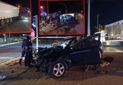 Manisa'da TIR ile otomobil çarpıştı: 1 ölü, 3 yaralı