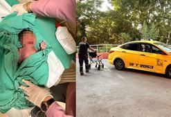 ‘Yesen’ bebek takside doğdu