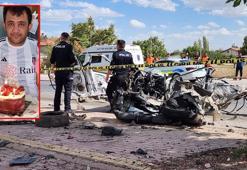 Konya'da otomobilin çarpması ile ikiye bölünen araçta ölen öğretmen defnedildi