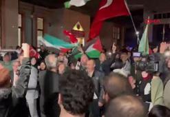 Küresel Sumud Filosu teknelerinde alıkonulan aktivistler sağlık kontrolü için Adli Tıp Kurumu'na getirildi