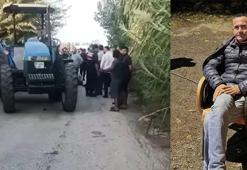 Traktörün çapasına çarpan motosikletin sürücüsü öldü