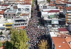 Sakarya'da Filistin'e destek yürüyüşü