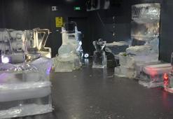 Dev buz kalıplarına işlenen Erzurum kültürü, Ata Buz Müzesi'nde sergileniyor