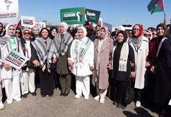 'Gazze için sessiz çığlık' zinciri