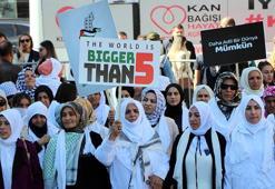 Van'da kadınlardan 'Gazze için Sessiz Çığlık Yürüyüşü'