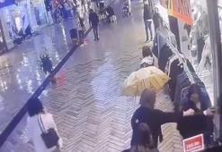 Üniversiteli kızın eteğini tutarak tepki gösterip darbeden kadın, adli kontrolle serbest