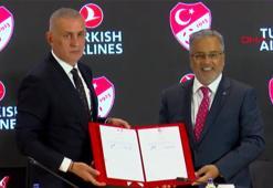 TFF ile THY sponsorluk anlaşmasını 3 yıllığına yeniledi