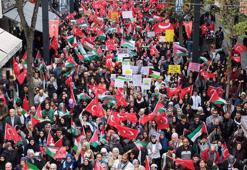 Bağcılar’da ‘Nehirden Denize Özgür Filistin’ yürüyüşü düzenlendi