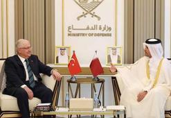 Milli Savunma Bakanı Güler, Katar Savunma Bakanı Al Sani ile bir araya geldi
