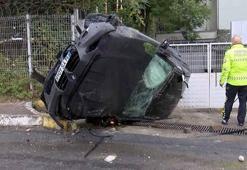 Beylikdüzü'nde kaldırımda yürüyen yayaya otomobil çarptı; 1 ölü 2 yaralı