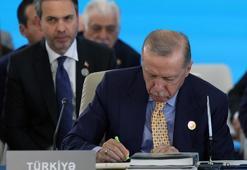 Cumhurbaşkanı Erdoğan, Gebele Zirve Bildirisi'ni imzaladı