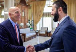 Suriye Cumhurbaşkanı Şara ile ABD temsilcisi Barrack görüştü