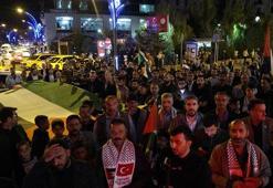 Van'da, 'Gazze'ye destek' yürüyüşü
