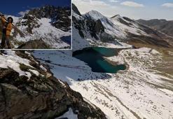 Kaçkar'ın kalpli gölünde aksiyon dolu uçuş