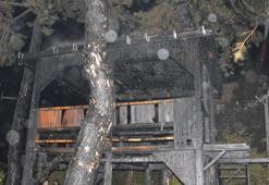 Atatürk’ün Samsun’da kaldığı konakta çıkan yangın söndürüldü