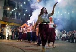 Kore Mahallesi'nde renkli şalvar gecesi