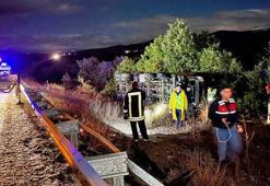 Konya'da kamyon devrildi: 2 ölü, 1 yaralı