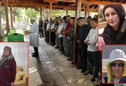 Mersin’de şarampole yuvarlanan minibüste ölen 3 kişi toprağa verildi