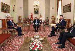 Kurtulmuş; Arıkan, Babacan ve Davutoğlu'nu kabul etti