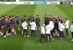 A Milli Futbol Takımı, Bulgaristan ve Gürcistan maçlarının hazırlıklarına devam etti