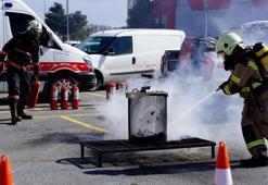 Envoy Fire, ISAF 2025'te batarya yangını söndürme tatbikatı yaptı