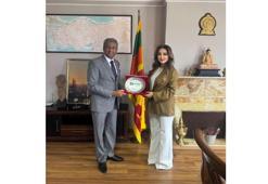 ULUSKON Başkanı Atasoy, Sri Lanka Ankara Büyükelçiliği’ni ziyaret etti