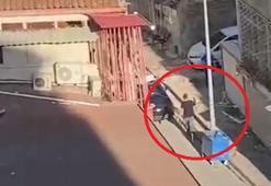 Oyun salonuna pompalı ile ateş açıp kaçtı, polisin takibiyle yakalandı; o anlar kamerada