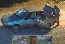 Polatlı’da inşaattan kablo hırsızlığı kameraya yansıdı