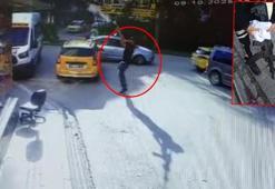 Oyun salonuna pompalı tüfekli saldırı kamerada