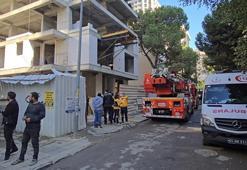 Kadıköy'de inşaatta yüksekten düşen işçi hayatını kaybetti