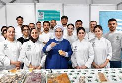 Emine Erdoğan, Rize’de ‘Aromatik Mutfak Kültürü’nün Yeşil Sofrası’ etkinliklerine katıldı