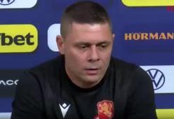 Aleksandar Dimitrov: Bizim için zorlu bir maç olacak