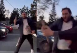 Kağıthane’de trafikte başka araca çekiçle saldıran kişiye ceza