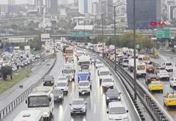 İstanbul'da trafik yoğunluğu yüzde 80'e ulaştı