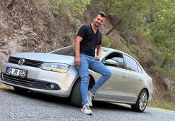 Otururken bacağına isabet eden yorgun mermiyle yaralandı