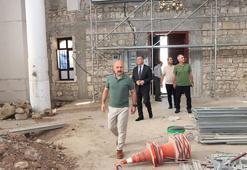 Adıyaman Yenipınar Camisi’nde restorasyon çalışmaları başladı