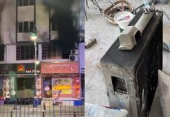 Kağıthane'de 7 saat sonra açılışı yapılacak kuaför kundaklandı; 800 bin liranın üzerinde hasar oluştu