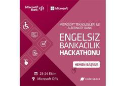 Alternatif Bank ve Microsoft Türkiye’den ‘Engelsiz Bankacılık Hackathonu’