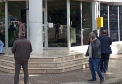 Kurusıkı tabancayla banka soyan şüpheli, yakalandı