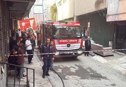 Beyoğlu'nda değişim sırasında parlayan tüp evi yaktı: 1 yaralı