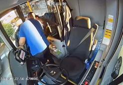 Aydın’da otobüs şoförü Heimlich manevrası ile hayat kurtardı; o anlar kamerada