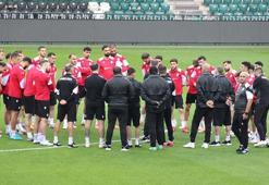 Gürcistan, Türkiye maçı için son antrenmanını yaptı
